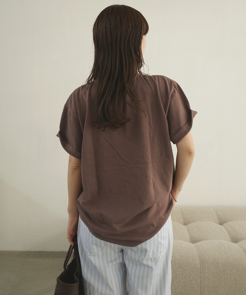 GOOD ROCK SPEED(グッドロックスピード)の「《追加》GOOD ROCK SPEED SLOBE別注 Mustang TEE(Tシャツ/カットソー・レディース・ホワイト/ブラウン・FREE)」の17枚目の写真