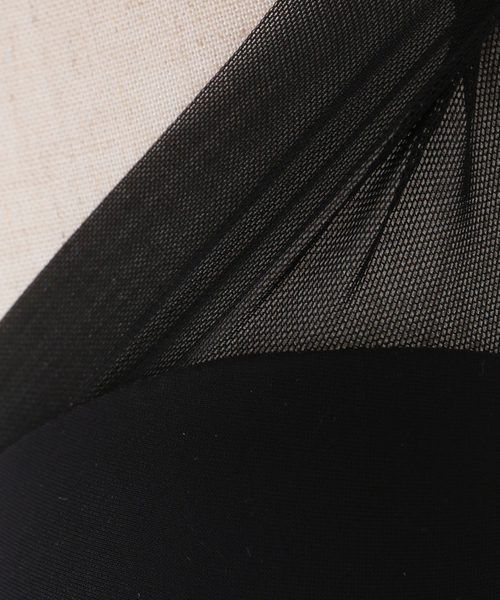 IENA（イエナ）の「NICENICE MOMENT/ナイスナイスモーメント MESH FINE STRAP BRA（その他アンダーウェア/インナー・レディース・ベージュ/ブラック/チャコールグレー・2/1）」の11枚目の写真