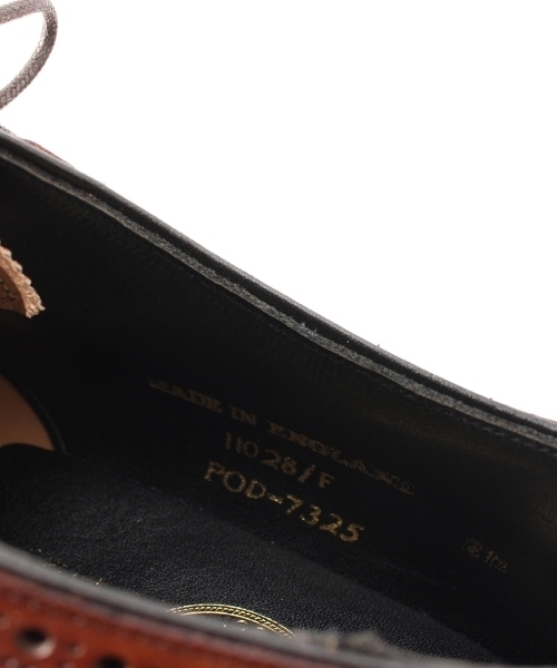 TAKEO KIKUCHI（タケオキクチ）の「CHEANEY チーニー 別注 メダリオンシューズ（ドレスシューズ・メンズ・ブラウン・65/70/60/75/55）」の6枚目の写真