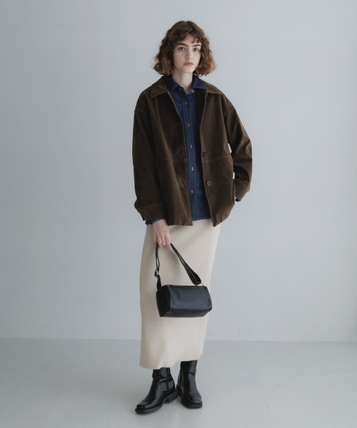 URBAN RESEARCH Sonny Label(アーバンリサーチサニーレーベル)の「フェイクスエードファーカラーブルゾン(ブルゾン・レディース・ブラウン/ブラウン系その他・FREE)」の15枚目の写真