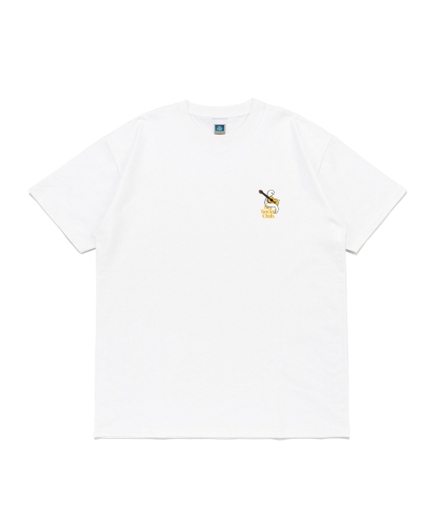 NET SOCIAL CLUB(ネットソーシャルクラブ)の「終末の蛇アンプラグドグラフィック半袖Tシャツ(ホワイト)(Tシャツ/カットソー・レディース・その他・SMALL/X-LARGE/MEDIUM/LARGE)」の1枚目の写真