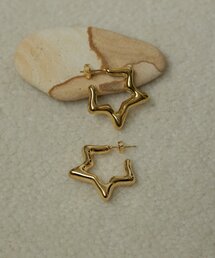 《WEB&一部店舗限定》スターフープピアス