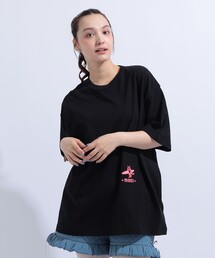 BIG surf cat Tシャツ 旅行 レイヤード 洗濯可能 主役トップス ライブ