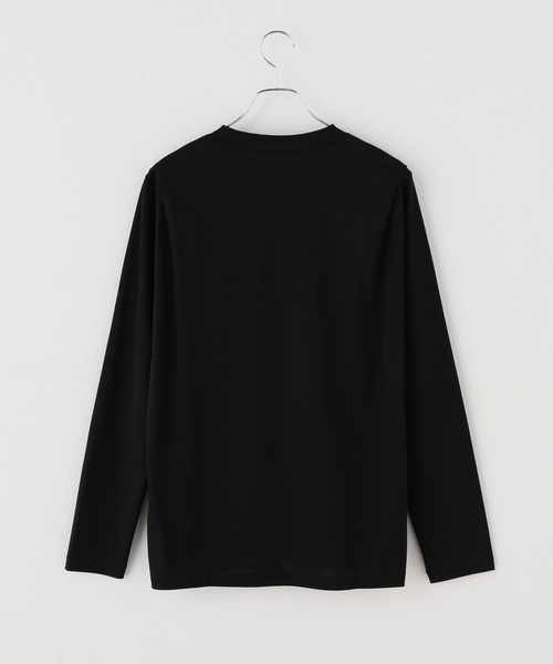 IENA(イエナ)の「GGG/ジージージー PLEATED SHOULDER L SLEEVE カットソー 02-01-1955(Tシャツ/カットソー・レディース・ブラック/ホワイト・FREE)」の3枚目の写真