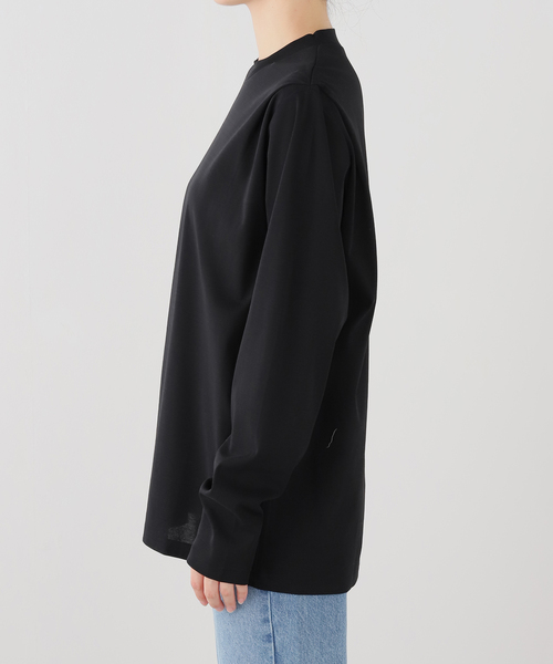 IENA(イエナ)の「GGG/ジージージー PLEATED SHOULDER L SLEEVE カットソー 02-01-1955(Tシャツ/カットソー・レディース・ブラック/ホワイト・FREE)」の11枚目の写真