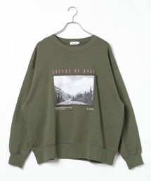 フォトパッチアソート裏毛プルオーバー 1082694