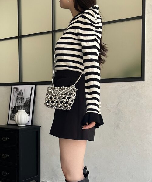prose verse(プロズヴェール)の「スカートライクショートパンツ(その他パンツ・レディース・ブラック・LARGE/MEDIUM/SMALL)」の8枚目の写真