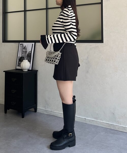 prose verse(プロズヴェール)の「スカートライクショートパンツ(その他パンツ・レディース・ブラック・LARGE/MEDIUM/SMALL)」の13枚目の写真