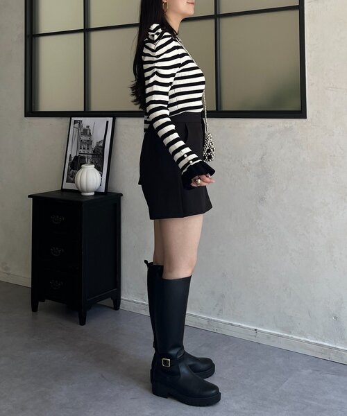 prose verse(プロズヴェール)の「スカートライクショートパンツ(その他パンツ・レディース・ブラック・LARGE/MEDIUM/SMALL)」の15枚目の写真