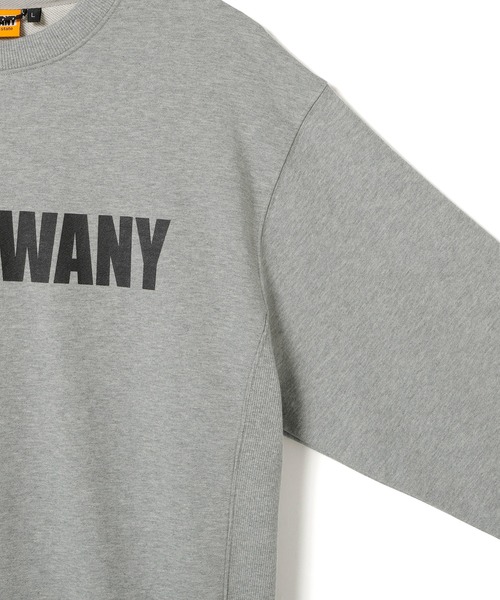 GRIP SWANY（グリップスワニー）の「【GSMCT-245】 GS HEAVY CREW（スウェット・メンズ・ヘザーグレー/ブラック/ブラウン系その他・L/M/S/XL/XXL）」の6枚目の写真