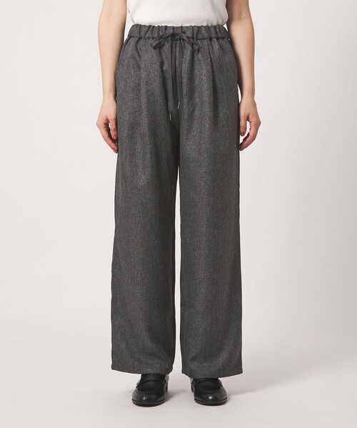 A DAY IN THE LIFE UNITED ARROWS(アデイインザライフユナイテッドアローズ)の「ツイードライク タックワイドパンツ ‐ウォッシャブル‐<A DAY IN THE LIFE>(その他パンツ・レディース・モカ/ダークグレー/コバルトブルー/その他1・S/M)」の19枚目の写真
