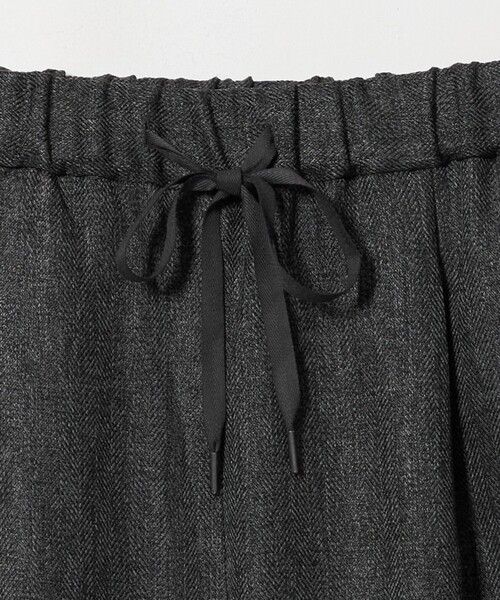 A DAY IN THE LIFE UNITED ARROWS(アデイインザライフユナイテッドアローズ)の「ツイードライク タックワイドパンツ ‐ウォッシャブル‐<A DAY IN THE LIFE>(その他パンツ・レディース・モカ/ダークグレー/コバルトブルー/その他1・S/M)」の9枚目の写真