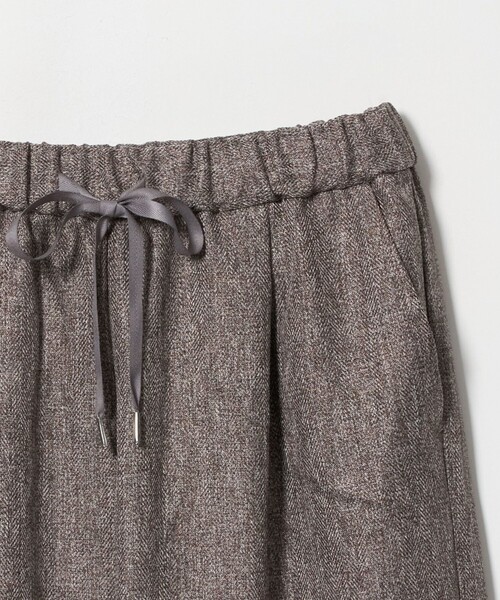 A DAY IN THE LIFE UNITED ARROWS(アデイインザライフユナイテッドアローズ)の「ツイードライク タックワイドパンツ ‐ウォッシャブル‐<A DAY IN THE LIFE>(その他パンツ・レディース・モカ/ダークグレー/コバルトブルー/その他1・S/M)」の11枚目の写真