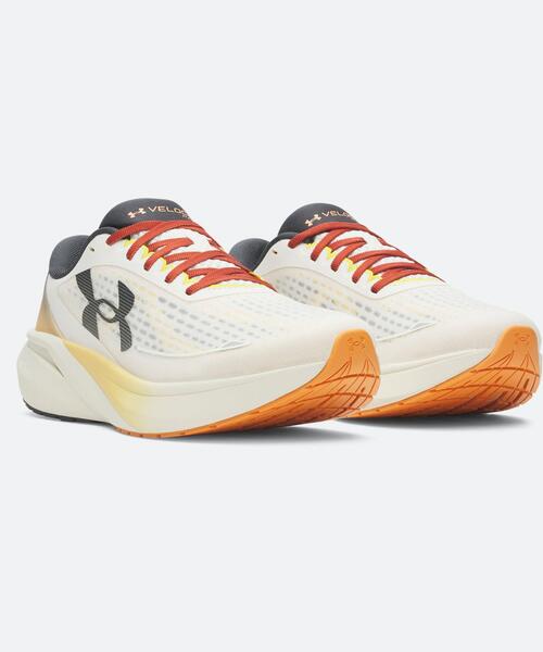 UNDER ARMOUR(アンダーアーマー)の「UAベロシティ ペース(ランニング/メンズ)(スニーカー・メンズ・ベージュ・25.5cm/27.0cm/26.5cm/27.5cm/28.5cm/25.0cm/29.0cm/26.0cm/28.0cm/30.0cm)」の4枚目の写真