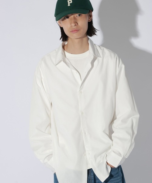 LAKOLE(ラコレ)の「アソートレギュラー長袖シャツ / 1068008(シャツ/ブラウス・メンズ・サックスブルー/ホワイト/ブラウン/ストライプ/ブラック・MEDIUM/LARGE)」の2枚目の写真