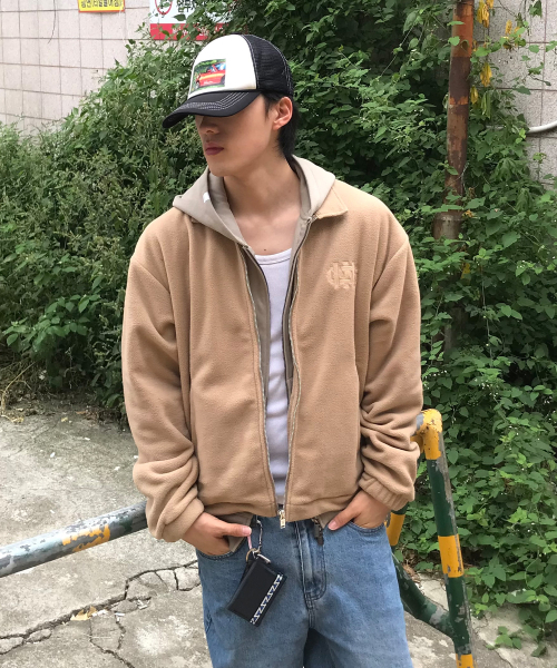 JAMIE WEST(ジェイミーウエスト)の「レトロ シンボル ボアジャケット (BE)(その他アウター・レディース・その他・MEDIUM/LARGE/X-LARGE)」の1枚目の写真