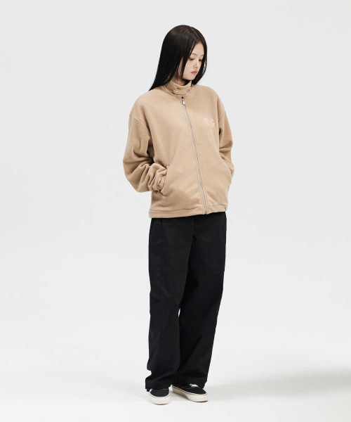 JAMIE WEST(ジェイミーウエスト)の「レトロ シンボル ボアジャケット (BE)(その他アウター・レディース・その他・MEDIUM/LARGE/X-LARGE)」の5枚目の写真