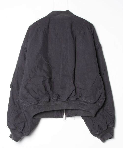 B'2nd(ビーセカンド)の「ANOTHER ROOM(アナザールーム) ASUTEX C.NYLON MA-1(MA-1・メンズ・カーキ/ブラック・M/L)」の4枚目の写真