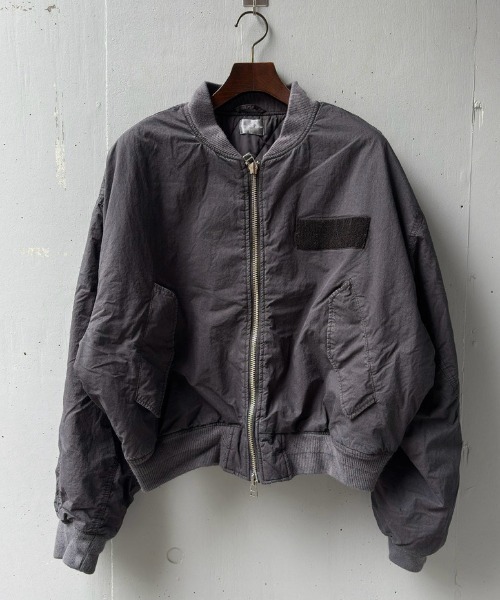 B'2nd(ビーセカンド)の「ANOTHER ROOM(アナザールーム) ASUTEX C.NYLON MA-1(MA-1・メンズ・カーキ/ブラック・M/L)」の1枚目の写真
