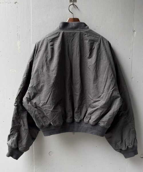B'2nd(ビーセカンド)の「ANOTHER ROOM(アナザールーム) ASUTEX C.NYLON MA-1(MA-1・メンズ・カーキ/ブラック・M/L)」の7枚目の写真