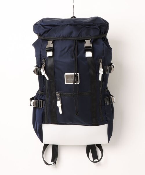 MAKAVELIC(マキャベリック)の「【SG】【MAKAVELIC】【SIERRA SUPERIORITY DOUBLE BELT BACKPACK】(バックパック/リュック・メンズ・ネイビー・FREE)」の1枚目の写真
