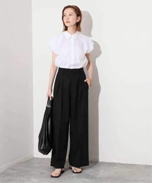 SLOBE IENA(スローブイエナ)の「《追加12》SLOBE トライアングルBAG(トートバッグ・レディース・ブラウン系その他/ブラック・FREE)」の14枚目の写真