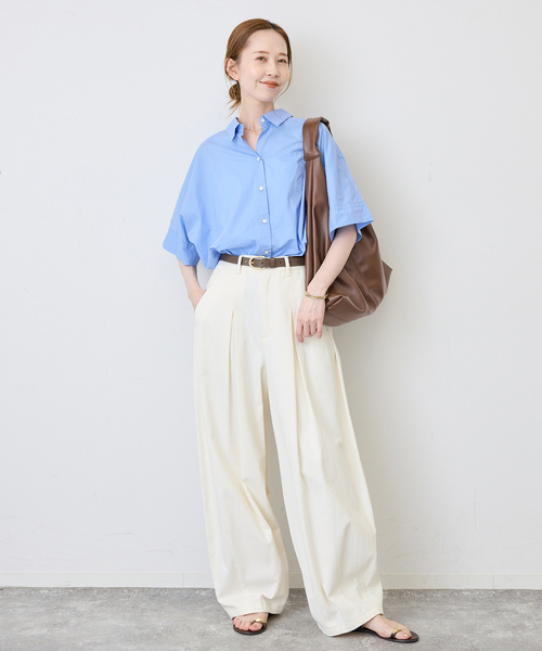 SLOBE IENA(スローブイエナ)の「《追加12》SLOBE トライアングルBAG(トートバッグ・レディース・ブラウン系その他/ブラック・FREE)」の22枚目の写真