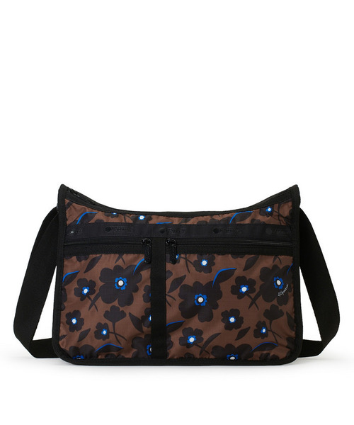 LeSportsac(レスポートサック)の「DELUXE EVERYDAY BAG ノワールガーデン(ショルダーバッグ・レディース・ブラック・FREE)」の1枚目の写真