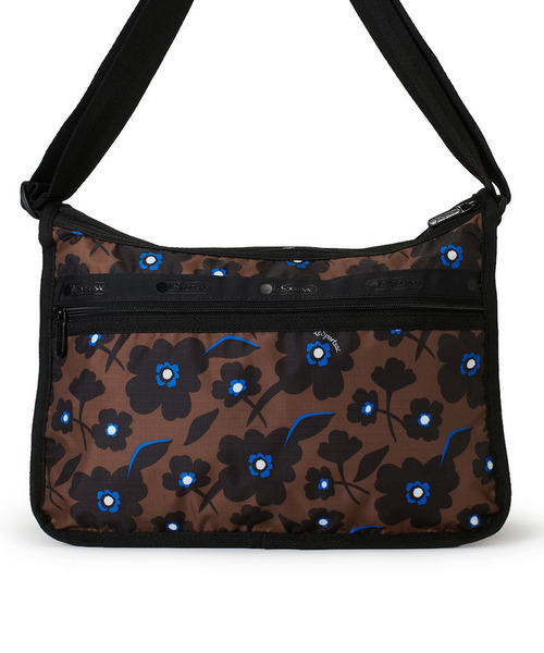 LeSportsac(レスポートサック)の「DELUXE EVERYDAY BAG ノワールガーデン(ショルダーバッグ・レディース・ブラック・FREE)」の4枚目の写真