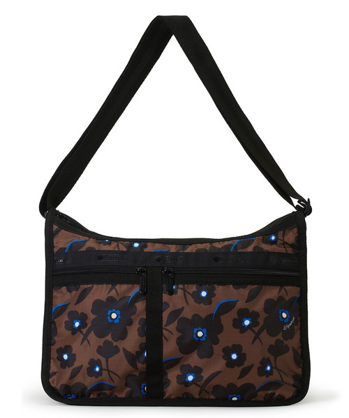 LeSportsac(レスポートサック)の「DELUXE EVERYDAY BAG ノワールガーデン(ショルダーバッグ・レディース・ブラック・FREE)」の5枚目の写真