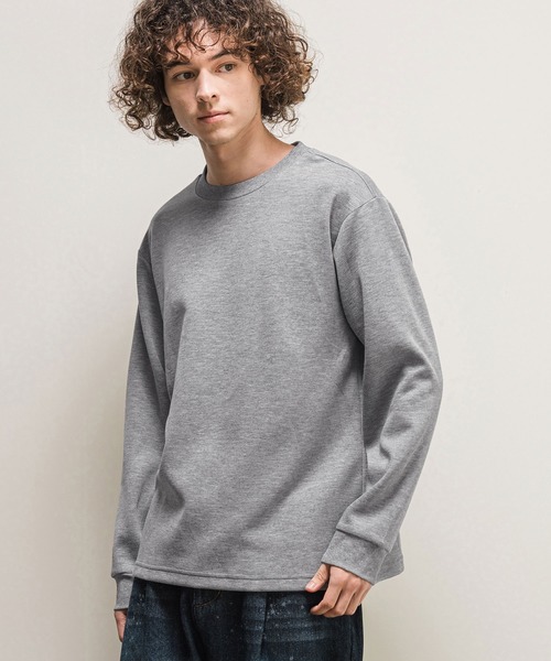CAMBIO（カンビオ）の「mlt5898-ポンチロンT(BP-BFA0157)（Tシャツ/カットソー・メンズ・グレー/ネイビー/ホワイト/ブラック・L/M/S）」の3枚目の写真