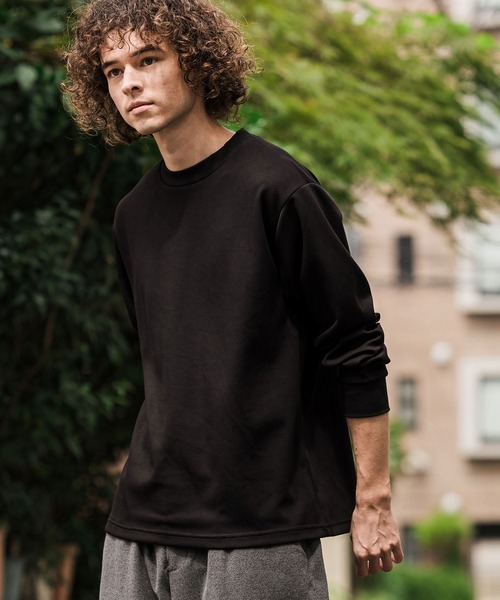 CAMBIO（カンビオ）の「mlt5898-ポンチロンT(BP-BFA0157)（Tシャツ/カットソー・メンズ・グレー/ネイビー/ホワイト/ブラック・L/M/S）」の6枚目の写真