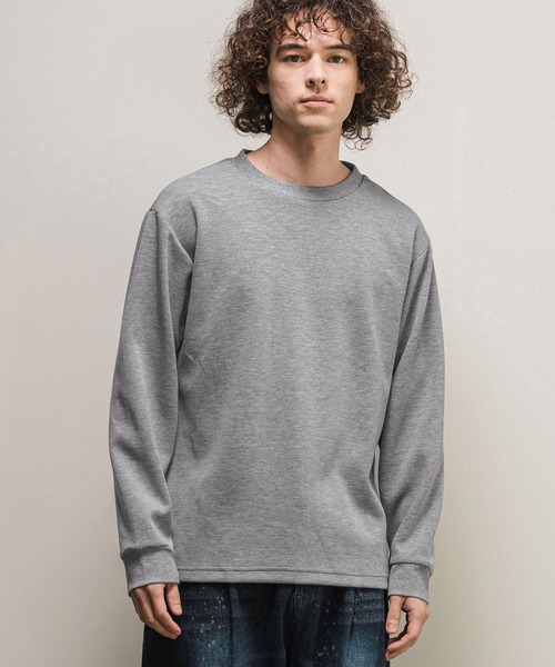 CAMBIO（カンビオ）の「mlt5898-ポンチロンT(BP-BFA0157)（Tシャツ/カットソー・メンズ・グレー/ネイビー/ホワイト/ブラック・L/M/S）」の10枚目の写真