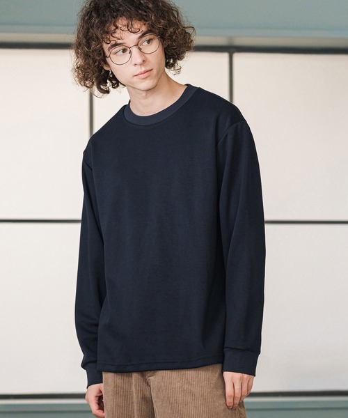 CAMBIO（カンビオ）の「mlt5898-ポンチロンT(BP-BFA0157)（Tシャツ/カットソー・メンズ・グレー/ネイビー/ホワイト/ブラック・L/M/S）」の20枚目の写真
