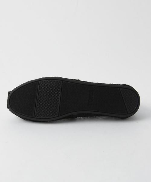 TOMS(トムス)の「トムス/OC TOMS フラワーレース スリッポン(スリッポン・レディース・オフホワイト/ブラック/シルバー・8/6/7)」の9枚目の写真