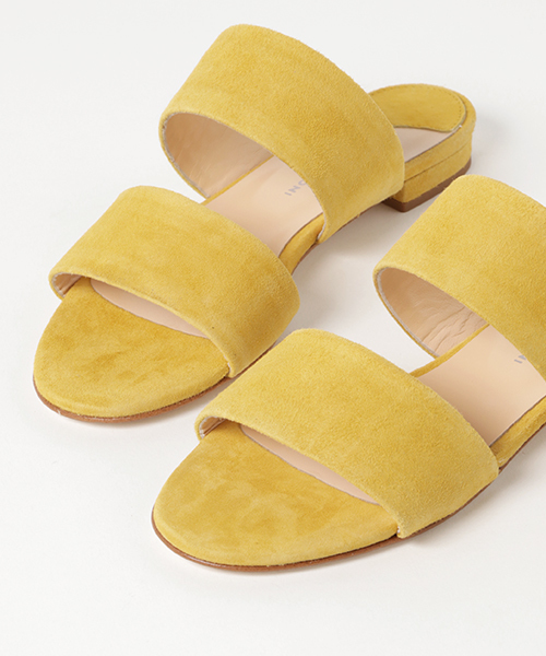 FABIO RUSCONI（ファビオルスコーニ）の「【FABIO RUSCONI(ファビオルスコーニ)】スエードベルトサンダル（サンダル・レディース・イエロー・36/37）」の6枚目の写真