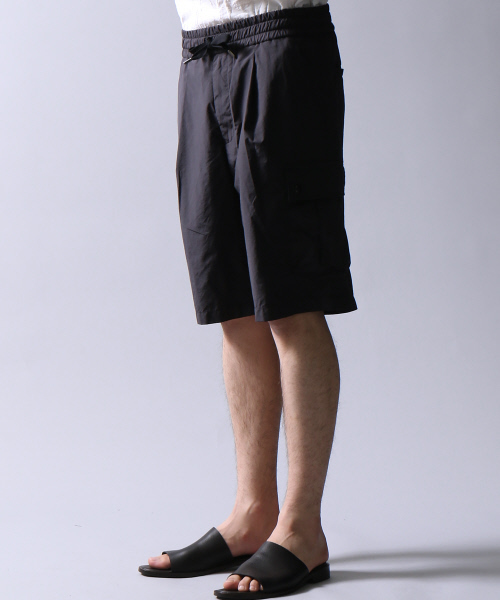 5351 POUR LES HOMMES（ゴーサンゴーイチプールオム）の「リップストップショートカーゴパンツ（カーゴパンツ・メンズ・ブラック/カーキ・46/44/48）」の14枚目の写真