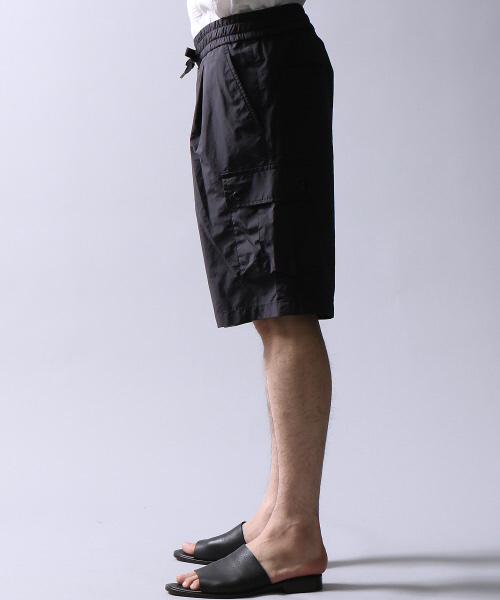 5351 POUR LES HOMMES（ゴーサンゴーイチプールオム）の「リップストップショートカーゴパンツ（カーゴパンツ・メンズ・ブラック/カーキ・46/44/48）」の13枚目の写真