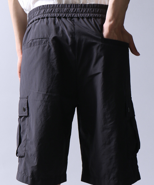 5351 POUR LES HOMMES（ゴーサンゴーイチプールオム）の「リップストップショートカーゴパンツ（カーゴパンツ・メンズ・ブラック/カーキ・46/44/48）」の7枚目の写真