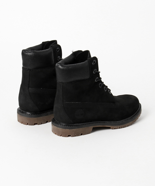 Timberland(ティンバーランド)の「ティンバーランド(R) アイコン シックスインチ プレミアム ブーツ(ブーツ・レディース・ブラック・22.5cm/23.5cm/24.5cm/23.0cm/24.0cm/25.0cm/26.0cm/22.0cm)」の2枚目の写真