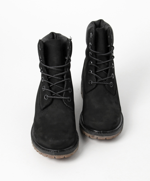 Timberland(ティンバーランド)の「ティンバーランド(R) アイコン シックスインチ プレミアム ブーツ(ブーツ・レディース・ブラック・22.5cm/23.5cm/24.5cm/23.0cm/24.0cm/25.0cm/26.0cm/22.0cm)」の3枚目の写真