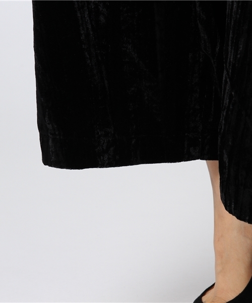 PAGEBOY(ページボーイ)の「ベロアワイドパンツ(その他パンツ・レディース・ブラック/ネイビー/ピンク・FREE)」の10枚目の写真