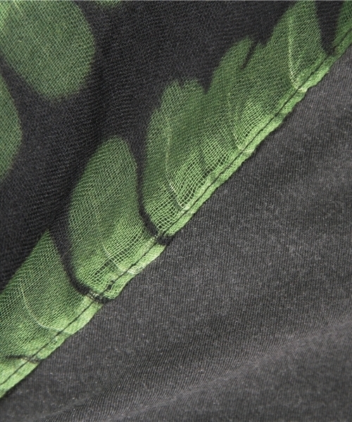 goa（ゴア）の「ネイティブフェザーストール付ドルマンT/SH　SET（Tシャツ/カットソー・レディース・ブラック/ベージュ/オレンジ・FREE）」の10枚目の写真