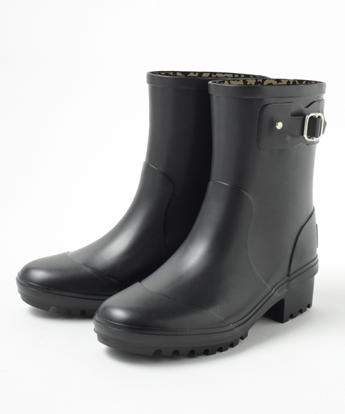 X-girl(エックスガール)の「SHORT RAIN BOOTS(レインシューズ・レディース・ブラック/パープル/オリーブ・SMALL/MEDIUM/LARGE)」の2枚目の写真