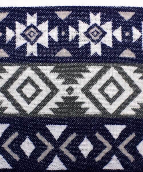 ８(eight)（エイト）の「ネイティブ ロングマフラー ストール（ストール/ショール・メンズ・ブラック/ベージュ/ネイビー/ダークネイビー・FREE）」の22枚目の写真