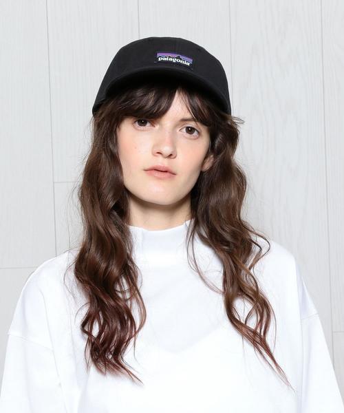 patagonia（パタゴニア）の「＜patagonia＞LOGO CAP/キャップ.（キャップ・レディース・ブラック・FREE）」の6枚目の写真