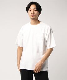 サイドジップポケット付きビッグシルエット半袖Tシャツ