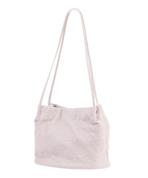 merry jenny（メリージェニー）の「リボンキルティングショルダー（ショルダーバッグ・レディース・アイボリー/ピンク・FREE）」の4枚目の写真