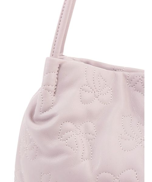 merry jenny（メリージェニー）の「リボンキルティングショルダー（ショルダーバッグ・レディース・アイボリー/ピンク・FREE）」の3枚目の写真