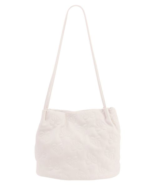 merry jenny（メリージェニー）の「リボンキルティングショルダー（ショルダーバッグ・レディース・アイボリー/ピンク・FREE）」の10枚目の写真